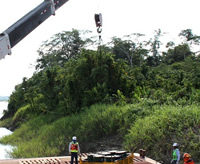 PETROPERÚ INICIA RETIRO AÉREO Y FLUVIAL DE CRUDO RECUPERADO EN KM 41 DEL OLEODUCTO NOR PERUANO