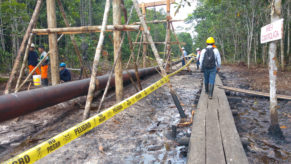 PETROPERÚ CONTROLÓ CONTINGENCIA EN EL KM.206 DEL OLEODUCTO NORPERUANO