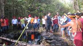 COMUNIDAD IMPIDE CONTINUACIÓN DE LABORES DE REPARACIÓN DE DUCTO