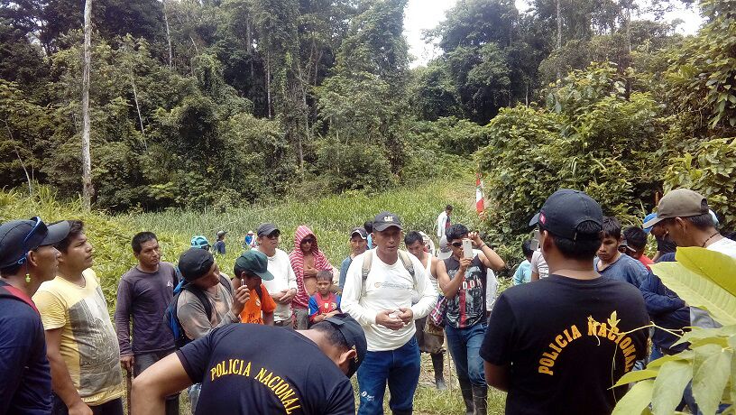 REMEDIACIÓN EN EL KM 24 DEL OLEODUCTO NOR PERUANO PARALIZADA POR GRUPO DE MORADORES DE LA COMUNIDAD NATIVA NUEVA ESPERANZA