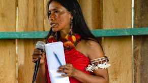 PETROPERÚ saluda la designación de Tali Sabio como primera mujer Apu de la población awajún