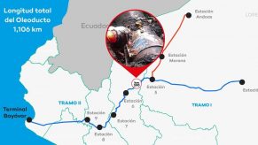 Petroperú coloca grapa metálica y detiene fuga de crudo por corte en Oleoducto