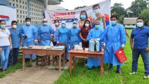 Con apoyo de PETROPERÚ se cumplió vacunación contra el Covid a niños de comunidades
