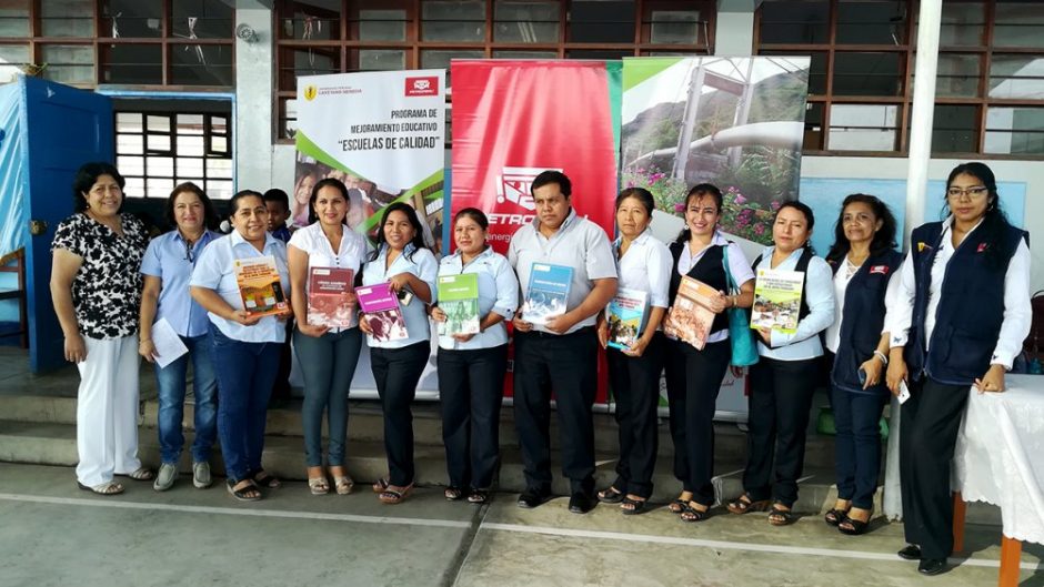 PETROPERÚ beneficia a escolares de Bayóvar y Olmos con Programa Escuelas de Calidad
