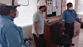 Presidente Castillo visitó Estación 7 del ONP luego de inspeccionar zonas afectadas por el sismo